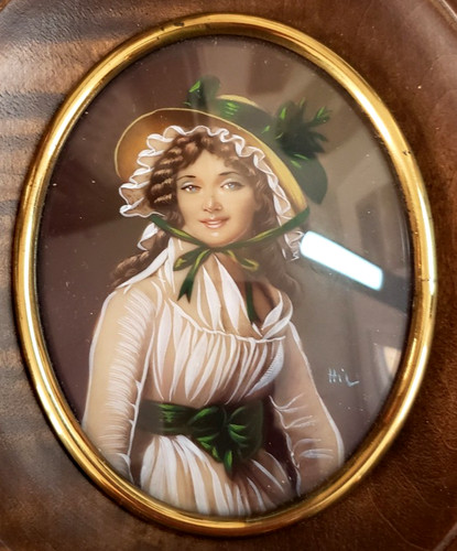 Peinture miniature emilie - miniature,