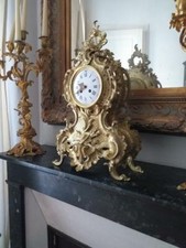 Important Cartel Pendule Louis