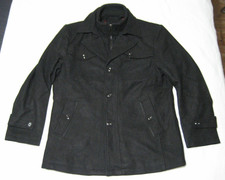 Manteau Court En Laine Pour