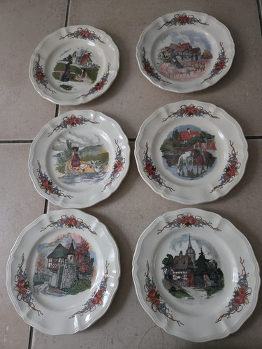 Lot assiettes dessert - lot,