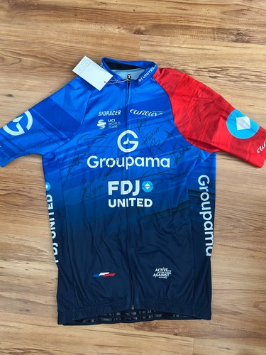Signed groupama fdj jersey - groupama,