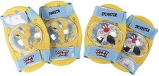Kit de protection pour vélo pour enfant Titi Sylvestre Looney Tunes avec genouil