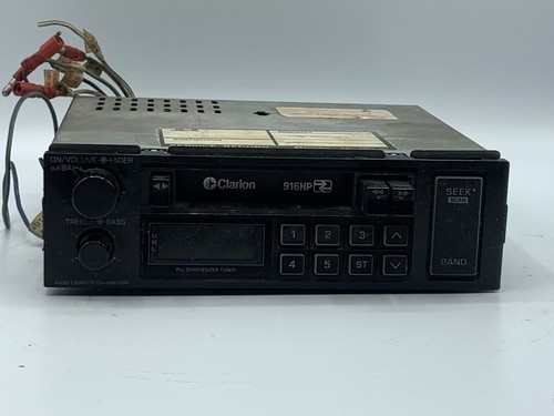 Vintage clarion 916 80s car - hp,