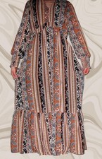 Robe mousseline colorée Alain