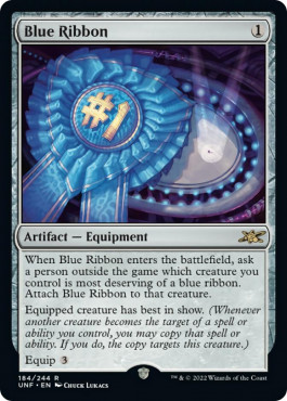 Magic mtg blue ribbon - mtg,