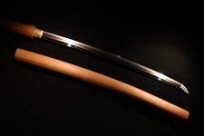 Épée ancienne japonaise Wakizashi lame 47,9 cm période Mumei Edo shirasaya