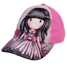 Gorjuss Poupée Rose Chapeau avec Visière Base-Ball Fille 2-10anni Santoro