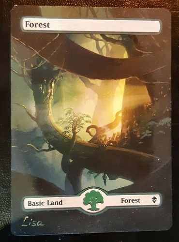Forêt zendikar altéré - altéré,