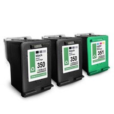 3X MWT PRO Cartouche 2+1 Remplace HP 350XL 351XL 350 XL 351 XL 350 351 XL