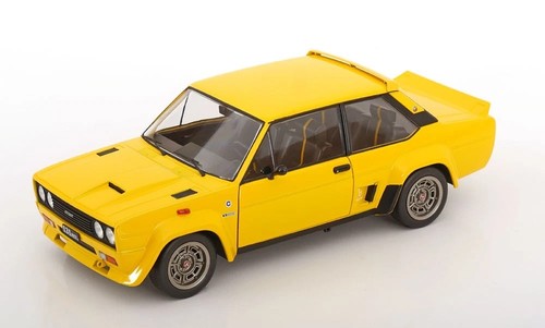 Fiat 131 abarth yellow - abarth,