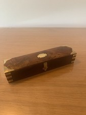 Magnifique Plumier En Bois