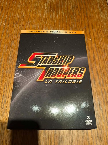 Dvd trilogie starship troopers - dvd,
