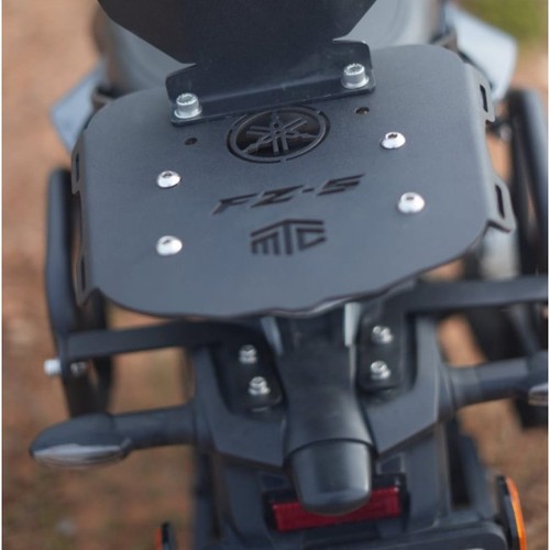 Cnc plate carrier black - black, moto