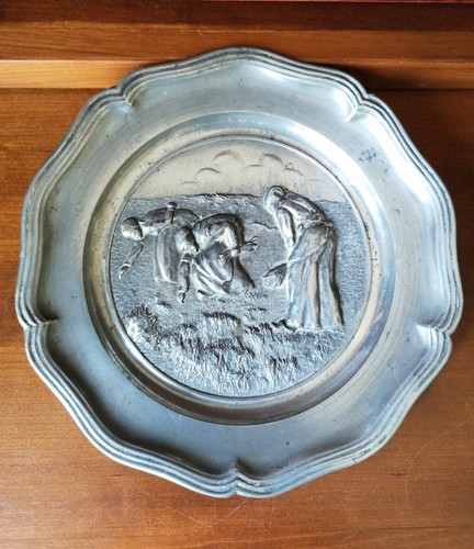 Vintage assiette murale - assiette, en