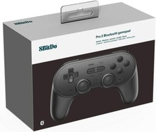 Manette Bluetooth 8Bitdo SN30 Pro2 Black Nintendo Switch/PC/Android/Raspberry Pi