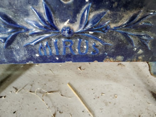 Poele ancien faience a - ancien,
