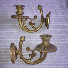 Paire Ancien BOUGEOIR Applique