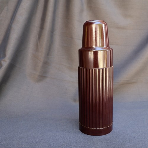 Bouteille thermos vintage - bouteille,