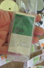 Pochette et notice pour ancien Porte Clé Bouteille du Vinaigre de Cidre Dessaux