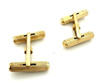 BOUTONS DE MANCHETTES OR 18 CARATS - 9,05 G