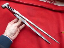 RARE beau compas 17eme ou 18eme en fer forgé outil ancien