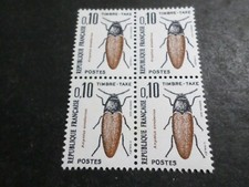 FRANCE 1982, BLOC timbre TAXE 103, INSECTES, COLEOPTERE, neuf** VF MNH STAMP