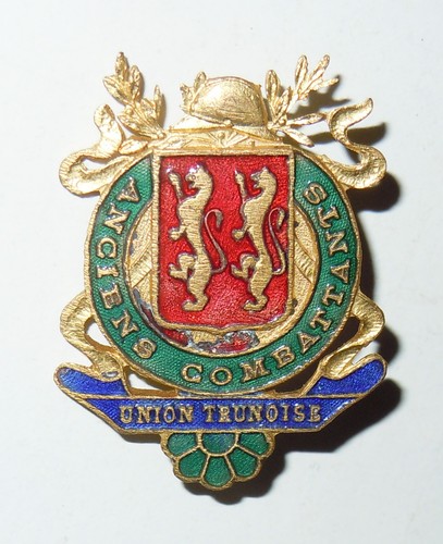 Insigne epinglette des anciens - des,