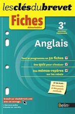 Fiches Anglais - 3ème: Les