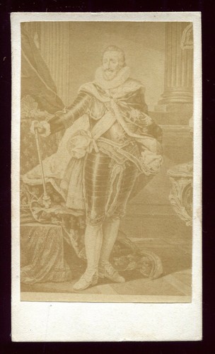 Photo cdv roi henri - photo, le