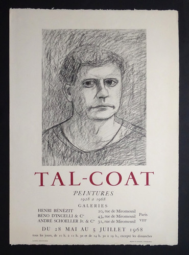 Tal coat peintures - tal-coat, affiche