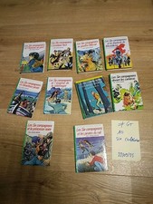 Lot 10 livres bibliothèque verte - "les six compagnons" P.J.Bonzon 