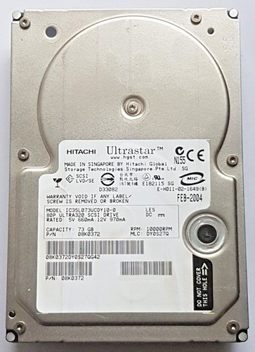 Disque dur hitachi - 73, go