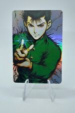 YUSUKE URAMESHI YU YU HAKUSHO CARTE CARDDASS PRISM FOIL HOLO FLASH MANGA ANIME