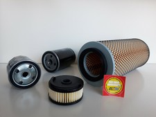 Filtre Ensemble (Petit) pour Zettelmeyer Zl 602 avec Moteur BF4L 1011T Jusqu'À