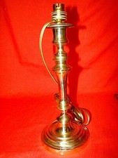  bougeoir en  laiton massif