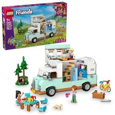 LEGO Friends Camper Van Adventure 42663 778 Pcs RV 3 Minidolls Camping NEUF