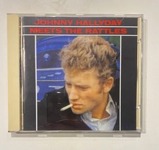 JOHNNY HALLYDAY Meets The Rattles CD Édition Allemande 1990 Bear Family 