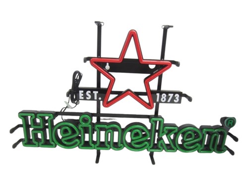 New heineken led - 28", faux