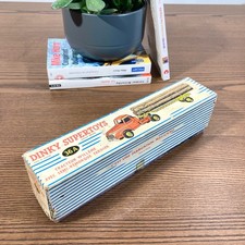 Dinky Supertoys n°36A Willème avec remorque fardier + boîte Meccano France 1960