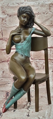 Sculpture bronze érotique - bronze,