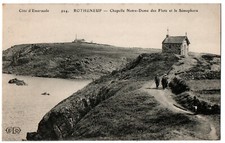 CPA 35 - ROTHENEUF (I. et V.) - 924. Chapelle Notre-Dame des Flots et Sémaphore