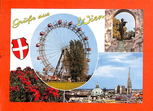 Wien vienne cpm - ), grande