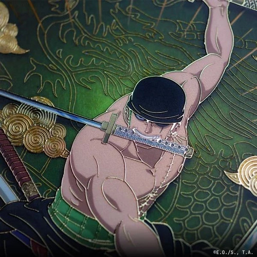 Displate roronoa zoro one - displate,