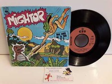 45T Chanson Originale Mightor Nos Amis de la Télé N°3 Scaglia CBS Hanna Barbera