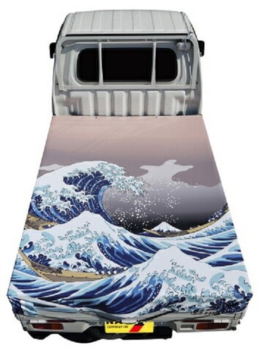 Hokusai ukiyoe tonneau cover - hokusai,