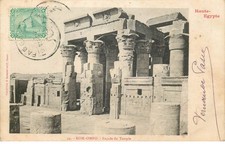EGYPTE   KOM-OMBO  façade du temple