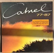 Rare LP 33 Tours Francis Cabrel  "Cabrel 77-87" Fra 1987