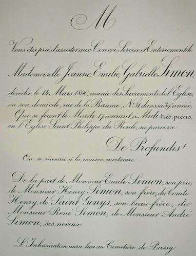 Gabrielle simon comte - henry, de