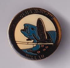 RARE PINS PIN'S .. SPORT PECHE FISHING POISSON FISH CLUB MOUCHE MILLAU 12 ~GB