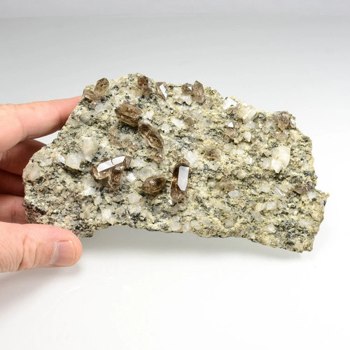 Quartz fumé adulaire et - adulaire,